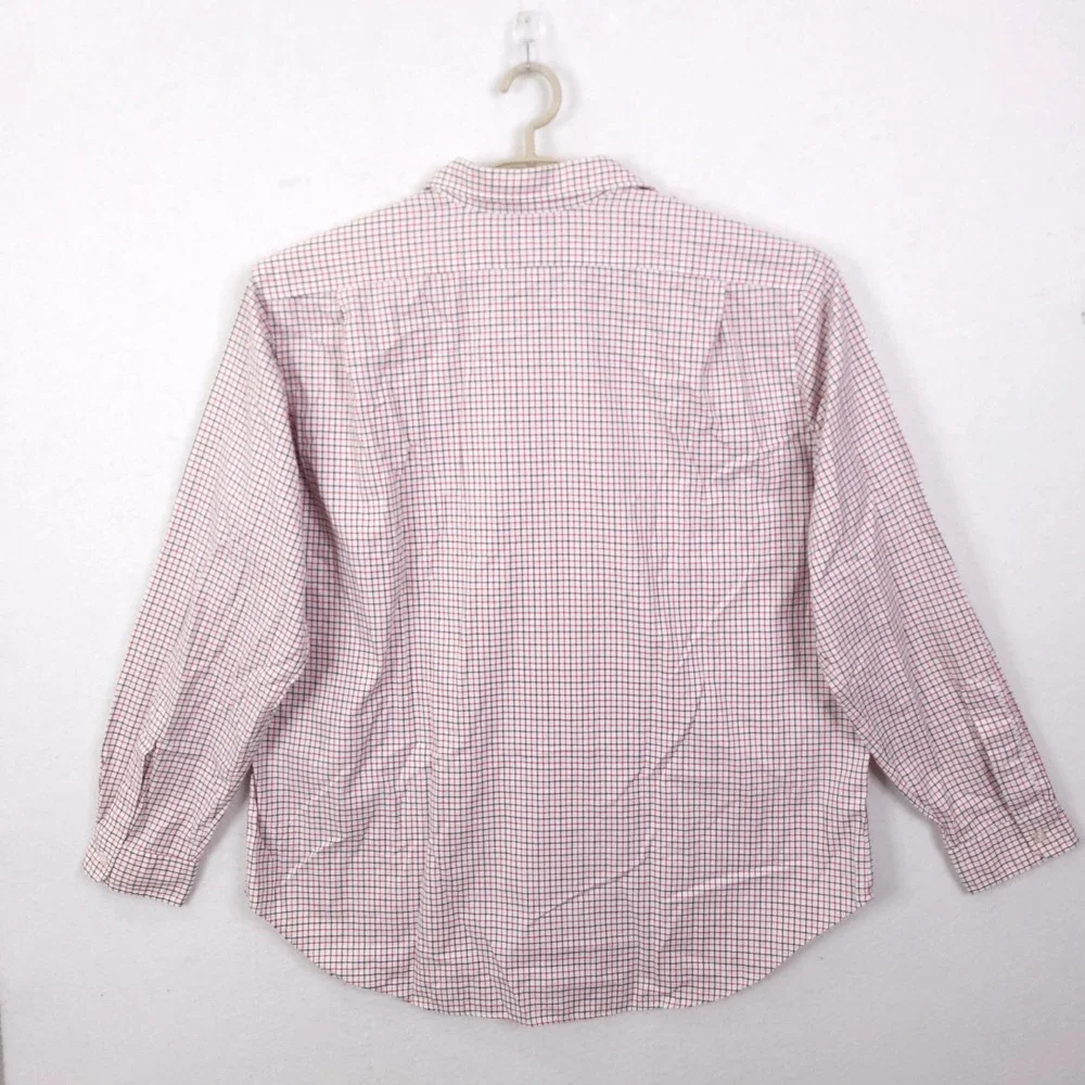 Polo Ralph Lauren Button Up Shirt Mens 2XL Westerton Classic Fit Check Cotton
